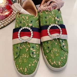 Gucci lace sneaker